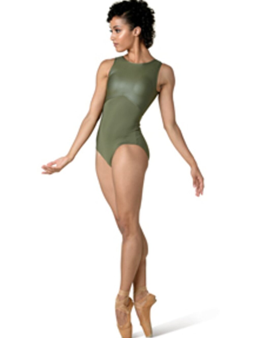 Leotard SA MA LA New Women's Dance Ballet Jazz Costume Olive Green DanznMotion